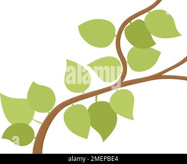 Grüne Blätter Stockfoto
