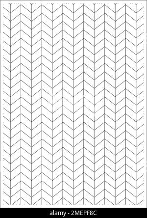 Hintergrundmuster mit Chevron-Design Stockfoto