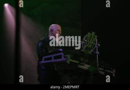 23. Januar 2023, Neapel, Kampanien, Italien: Dream Theater - The Top of the World Tour 2023, erstes Date in Neapel im Palapartenope Theater. (Kreditbild: © Giovanni Esposito/Pacific Press via ZUMA Press Wire) NUR REDAKTIONELLE VERWENDUNG! Nicht für den kommerziellen GEBRAUCH! Stockfoto