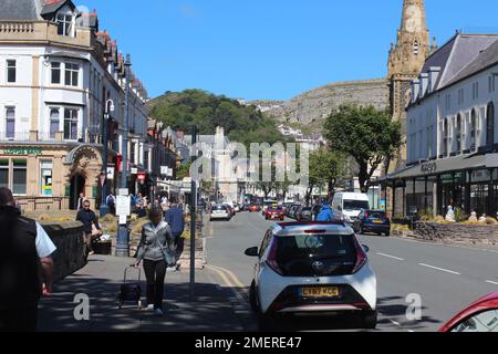 Llandudno ist eine Küstenstadt an der Küste von Nordwales Stockfoto