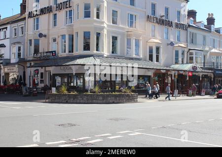 Llandudno ist eine Küstenstadt an der Küste von Nordwales Stockfoto