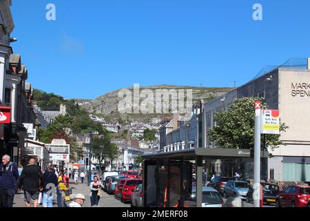 Llandudno ist eine Küstenstadt an der Küste von Nordwales Stockfoto