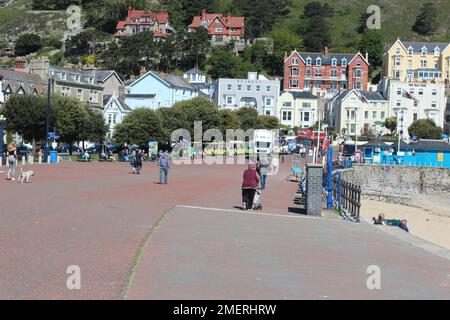 Llandudno ist eine Küstenstadt an der Küste von Nordwales Stockfoto