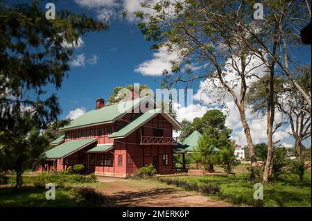 Myanmar, um Mandalay, Pyin U-Lwin, Kolonialhaus Stockfoto