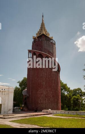 Myanmar, Mandalay Region, Mandalay, Königspalast Stockfoto