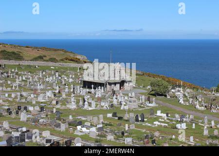 Llandudno ist eine Küstenstadt an der Küste von Nordwales Stockfoto