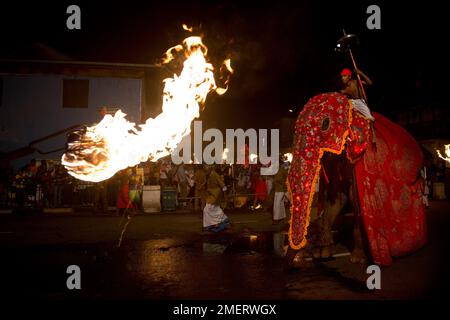 Zentralprovinz, Esala Festival, Kandy, Sri Lanka Stockfoto