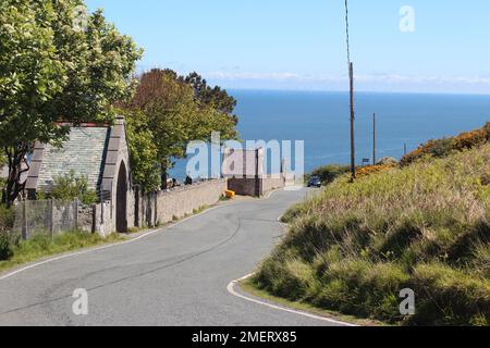 Llandudno ist eine Küstenstadt an der Küste von Nordwales Stockfoto
