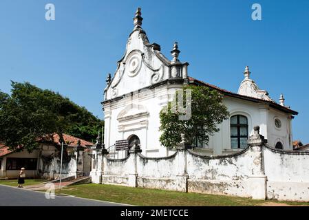 Niederländische Reformkirche, Galle, Festung Galle, Südprovinz, Sri Lanka Stockfoto