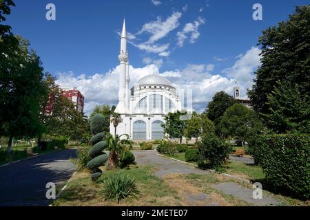 Große Moschee, auch EBU-Beker Moschee, Shkodra, Shkoder, Albanien Stockfoto