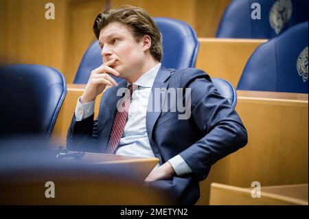 DEN HAAG - Ruben Brekelmans (VVD) während der wöchentlichen Fragestunde im Repräsentantenhaus. ANP BART MAAT niederlande out - belgien out Stockfoto