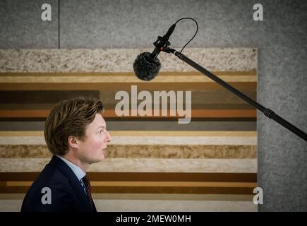 DEN HAAG - Ruben Brekelmans (VVD) während der wöchentlichen Fragestunde im Repräsentantenhaus. ANP BART MAAT niederlande out - belgien out Stockfoto