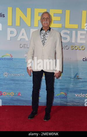 Mexiko-Stadt, Mexiko. 23. Januar 2023. Rafael HerrerÃ-AS nimmt an der FilmPremiere des Infelices para Siempre-Films auf der Cinepolis Oasis Coyoacan Teil. Am 23. Januar 2023 in Mexico City, Mexiko. (Kreditbild: © Jaime Nogales/Eyepix via ZUMA Press Wire) NUR REDAKTIONELLE VERWENDUNG! Nicht für den kommerziellen GEBRAUCH! Stockfoto