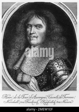 Henri De La Tour d ' Auvergne, Vicomte de Turenne Stockfoto