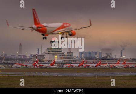 Flughafen Tegel, Reinickendorf, Berlin, Deutschland Stockfoto