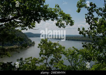 Chickies Rock in Lancaster County, Pennsylvania Stockfoto