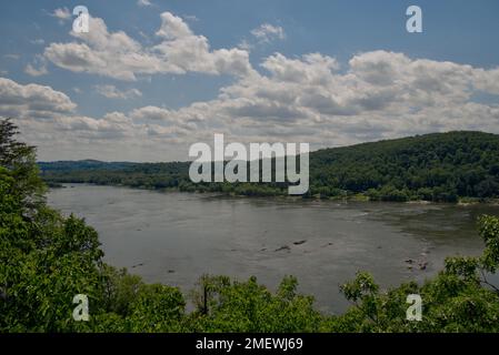 Chickies Rock in Lancaster County, Pennsylvania Stockfoto