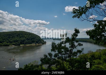 Chickies Rock in Lancaster County, Pennsylvania Stockfoto