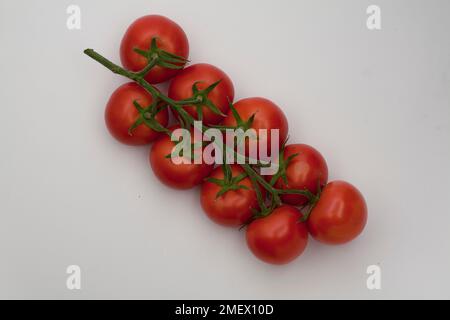 Weintomaten auf dem Display Stockfoto