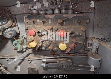 Centurion Mk 13, Instrumententafel Stockfoto