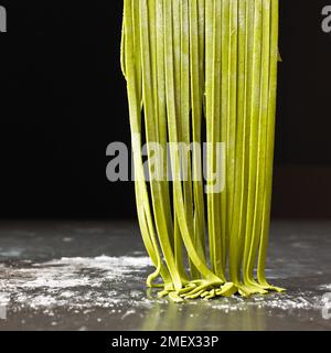 Pasta Grün 2 Stockfoto