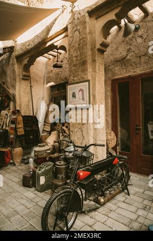 Al Seef Heritage Souk in Dubai Stockfoto