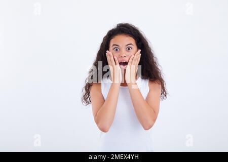 Überraschung Für Mädchen Stockfoto