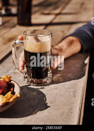 Honig-Porter Stockfoto