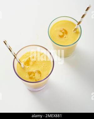 Mango lassi Stockfoto