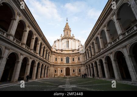 Kathedrale und vatikan in rom, italien Stockfoto