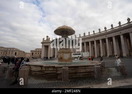 Kathedrale und vatikan in rom, italien Stockfoto