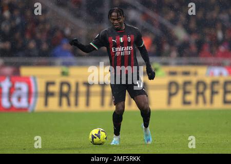 Mailand, Italien, 8. Januar 2023. Rafael Leao von AC Milan beim Spiel der Serie A in Giuseppe Meazza, Mailand. Der Bildausdruck sollte lauten: Jonathan Moscrop/Sportimage Stockfoto
