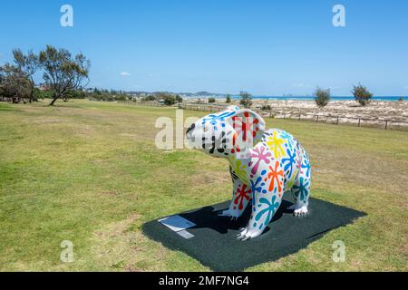 Koala-Statue in Kirra, Goldküste, queensland, australien Stockfoto