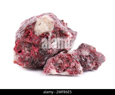 Benzoin-Siam-Resinoid isoliert auf weißem Hintergrund. Mischung aus Benzoin und Dammar-Harz. Tropische Harze Stockfoto