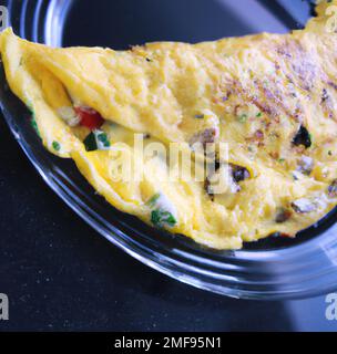 Omelette Stockfoto