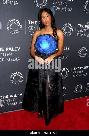 New York City, USA. 24. Januar 2023. Jessica Williams nimmt am „Shrinking“ New York Screening Teil, das am 24. Januar 2023 im Paley Center for Media in New York City, NY, stattfindet © Steven Bergman/AFF-USA.COM Kredit: AFF/Alamy Live News Stockfoto