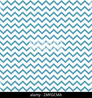 Zickzack-Muster. Trendiges einfaches Bild, Vektordarstellung Stock Vektor