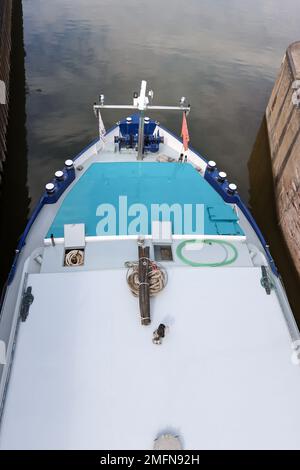 Binnenschifffahrt in deutschland Stockfoto