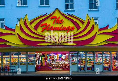 Das Flamingo an der Margate Seafront in Thanet Kent Stockfoto