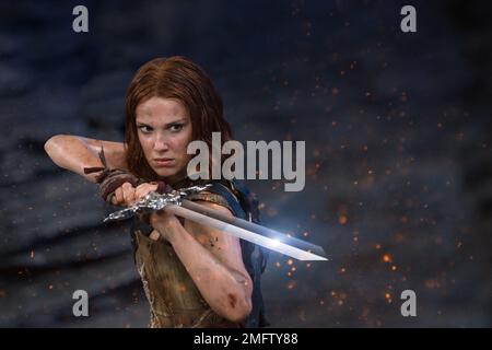 Maid 2023 Millie Bobby Brown Stockfoto