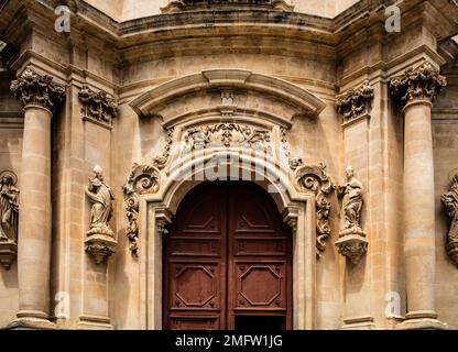 Chiesa San Giuseppe in Ragusa Ibla, Barockstadt Ragusa, Sizilien, Ragusa, Sizilien, Italien Stockfoto