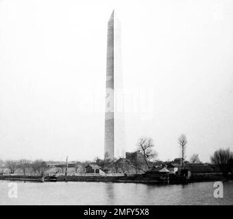 Washington Memorial, Washington DC, USA, viktorianische Zeit Stockfoto