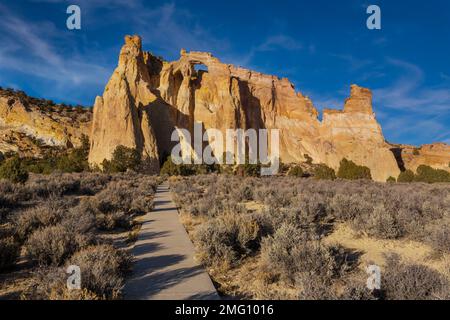 Schöner Grosvenor Bogen in Utah, USA Stockfoto