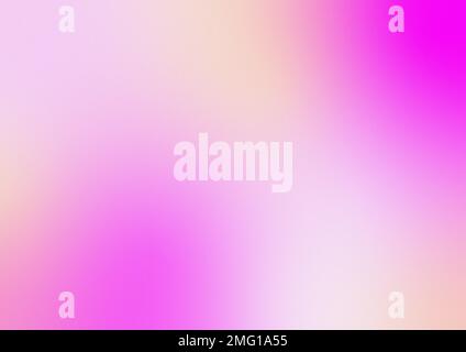 Farbverlauf, Gitterverlauf, abstrakter Hintergrund, Bild, hell, Farben, Fuchsia, pastellfarbene Mandeln, Illustration Stockfoto