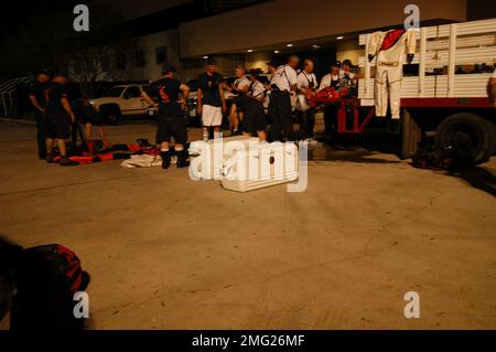 Schiffssicherheitseinheit - 26-HK-133-226. Hurrikan Katrina Stockfoto