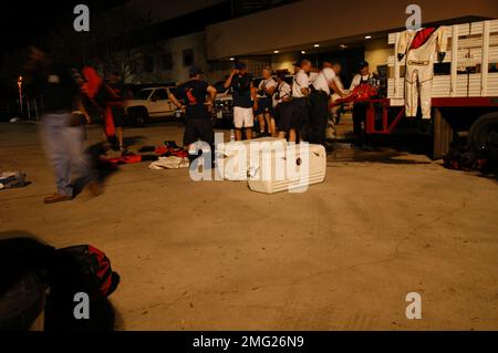 Schiffssicherheitseinheit - 26-HK-133-225. Hurrikan Katrina Stockfoto