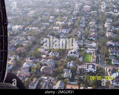 ICP-Dokumentationsprofil – Electronic Systems Support Unit New Orleans – 26-HK-162-18. Hurrikan Katrina Stockfoto