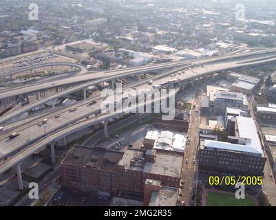 ICP-Dokumentationsprofil – Electronic Systems Support Unit New Orleans – 26-HK-162-14. Hurrikan Katrina Stockfoto