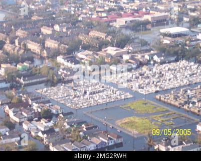 ICP-Dokumentationsprofil – Electronic Systems Support Unit New Orleans – 26-HK-162-21. Hurrikan Katrina Stockfoto
