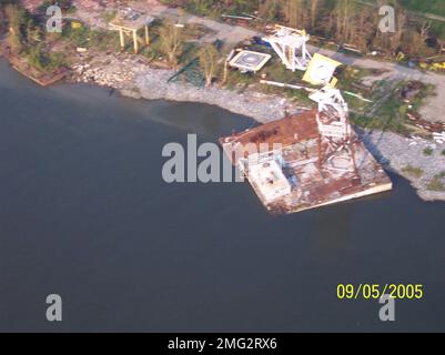 ICP-Dokumentationsprofil – Electronic Systems Support Unit New Orleans – 26-HK-162-26. Hurrikan Katrina Stockfoto